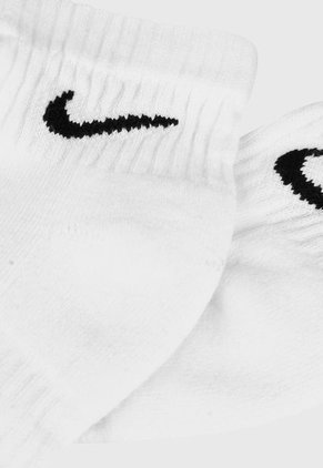 Medias X3 NIKE Everyday Cushion Ankle Blanco