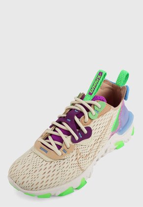 Tenis Lifestyle Beige-Multicolor Nike React Vision