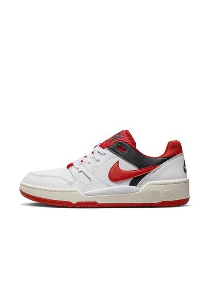 Tenis Hombre Nike Full Force Low Rojo