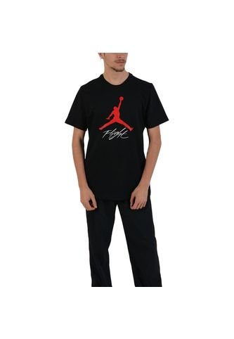 Camiseta Nike Jumpman Flight Hbr Tee Hombre-Negro Nike