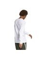 Camiseta Manga Larga Nike M Nsw Club Tee - Ls Hombre-Blanco de Nike