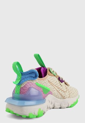 Tenis Lifestyle Beige-Multicolor Nike React Vision