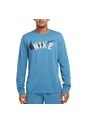 Sueter Nike Dri-fit Tee Ls Swoosh-Azul de Nike