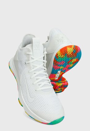 Tenis Basketball Blanco-Multicolor Nike LeBron Witness 4