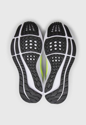 Tenis Running Gris-Blanco-Amarillo Neón Nike Air Zoom Pegasus 40