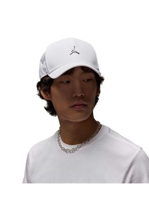Gorra Nike U J Rise Cap S Cb Mtl Jm Hombre-Blanco
