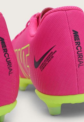Guayo Fucsia-Amarillo Neón Nike Kids Mercurial Vapor 15 Club