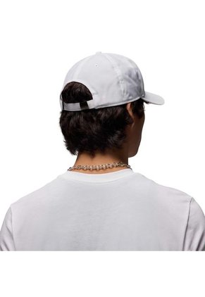 Gorra Nike U J Rise Cap S Cb Mtl Jm Hombre-Blanco