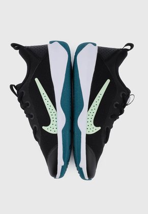 Tenis Lifestyle Negro-Blanco-Verde Nike Omni Multicourt