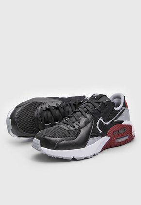 Tenis Lifestyle Negro-Gris-Rojo Nike Air Max Excee