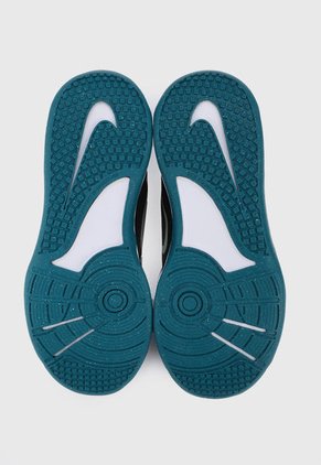 Tenis Lifestyle Negro-Blanco-Verde Nike Omni Multicourt