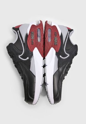 Tenis Lifestyle Negro-Gris-Rojo Nike Air Max Excee