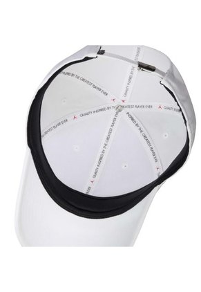 Gorra Nike U J Rise Cap S Cb Mtl Jm Hombre-Blanco