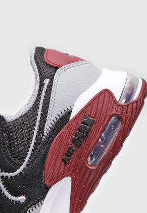 Tenis Lifestyle Negro-Gris-Rojo Nike Air Max Excee