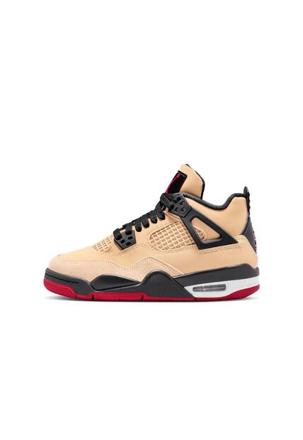 Tenis Unisex Niño Air Jordan 4 Retro Marrón