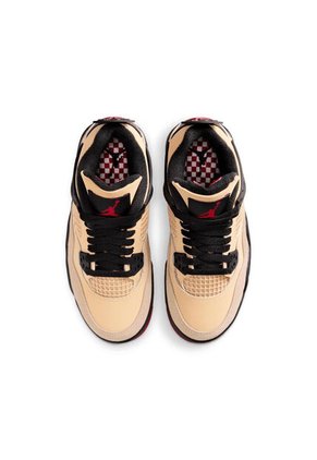 Tenis Unisex Niño Air Jordan 4 Retro Marrón