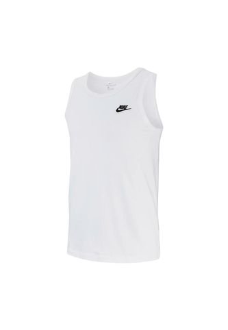 Camiseta Esquelecto Nike M Nsw Club - Ta Hombre-Blanco Nike