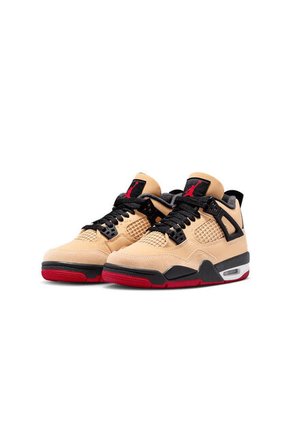 Tenis Unisex Niño Air Jordan 4 Retro Marrón