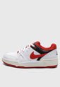 Tenis Lifestyle Blanco-Rojo-Negro Nike Full Force Low de Nike