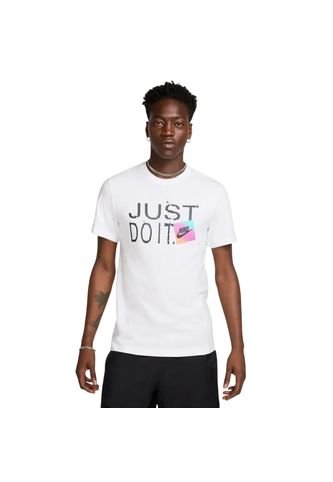 Camiseta Nike M Nsw Tee 6Mo Jdi Sp25 Hombre-Blanco Nike