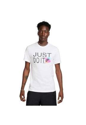 Camiseta Nike M Nsw Tee 6Mo Jdi Sp25 Hombre-Blanco