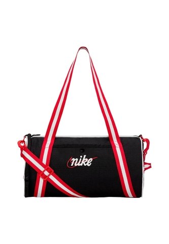 Maletin Nike Heritage Retro Duffel Bag 13L-Negro/Rojo Nike