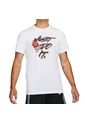 Camiseta De Básquetbol Nike Dri-fit Just Do It-Blanco de Nike