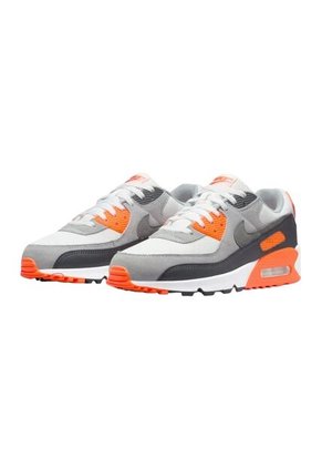 Tenis Nike Air Max 90-Gris/Naranja