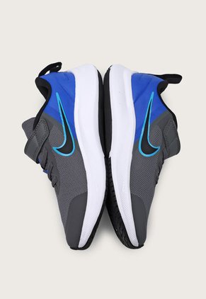 Tenis Running Gris-Azul-Blanco Nike Kids Star Runner 3