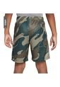 Pantaloneta Nike Dri Fit Club Camo Niños-Verde Camuflado de Nike