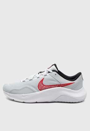 Tenis Training Azul Grisáceo-Negro-Rojo Nike Legend Essential 3 Next Nature