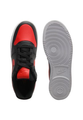Tenis Negro-Rojo-Blanco Nike Ebernon Low Sl