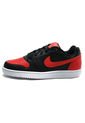 Tenis Negro-Rojo-Blanco Nike Ebernon Low Sl de Nike
