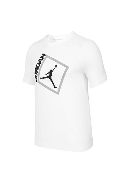 Camiseta Nike Jordan Jumpman Box-Blanco