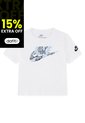 Camiseta Nike Nkb Unwrapped Futura Niño-Blanco/Negro de Nike