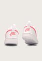 Tenis Lifestyle Blanco-Rosa Nike Kids Court Borough Low 2 de Nike