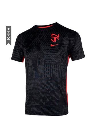 Camiseta Nike Naymar Jr Para Niños-Negro Nike
