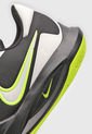 Tenis Basketball Negro-Verde Neón-Gris Nike Precision VI de Nike