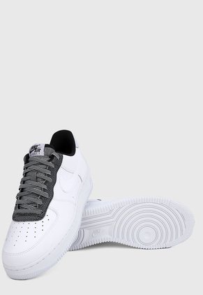 Tenis Lifestyle Blanco-Gris Nike Air Force 1 Low AF1