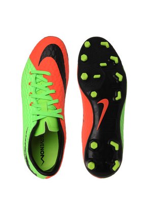 Guayo Verde-Naranja Nike Hypervenom Phelon III Fg