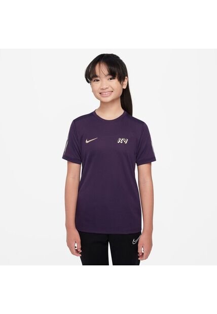Camiseta Unisex Niño Fútbol Nike Kylian Mbappé Academy Morado