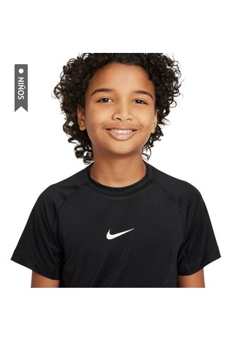 Camiseta Nike Pro Niño-Negro Nike