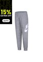 Pantalon Nike Jogger Club Ft Hbr Niños-Gris de Nike