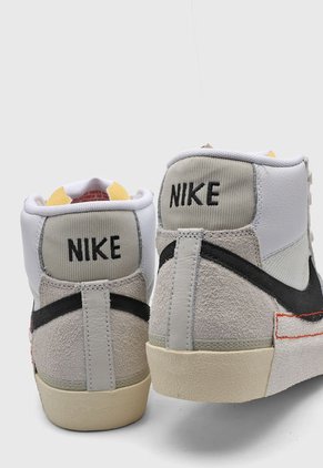 Tenis Lifestyle Blanco-Beige-Negro Nike Blazer Mid Pro Club