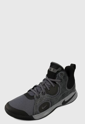 Tenis Basketball Gris-Negro Nike Fly By 2
