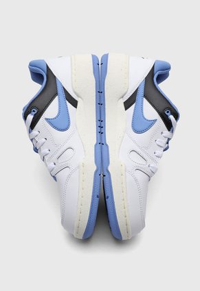 Tenis Lifestyle Blanco-Celeste-Negro Nike Full Force Low