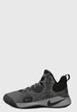 Tenis Basketball Gris-Negro Nike Fly By 2 de Nike
