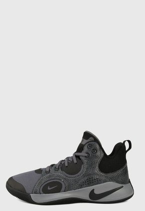 Tenis Basketball Gris-Negro Nike Fly By 2