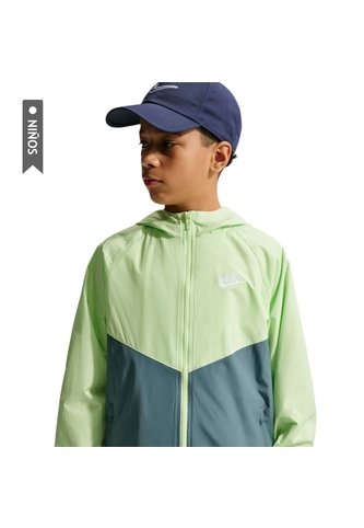 Chaqueta Nike Sportswear Windrunner Niño-Verde Nike