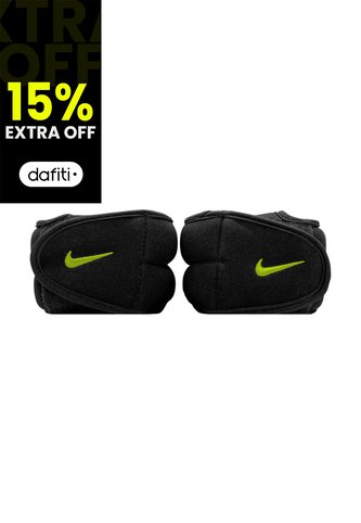 Pesas Muñequeras Nike 2.5lb-Negro Nike